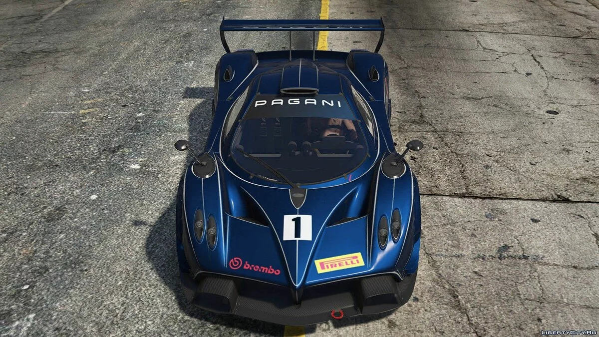 2012 Pagani Zonda R [Add-On / Replace | Liveries | Template] 1.0 / GTA 5