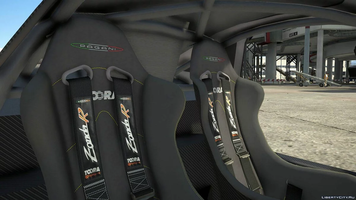 2012 年帕加尼宗达 R [附加/替换 | 车身涂装 | 模板] 2.0 / GTA 5