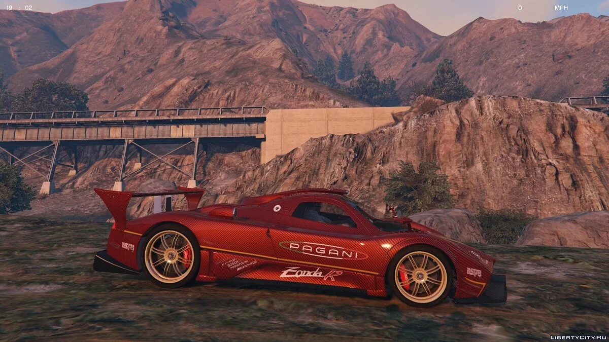 Pagani Zonda R [Adicional | Substituir | Modelo] 1.0 / GTA 5