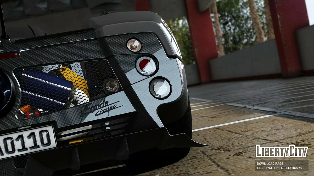 Pagani Zonda Cinque 2009 / GTA 5