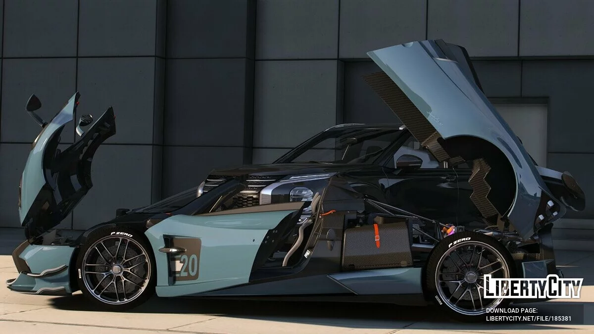 Pagani Huayra BC Roadster 2019 v1.0 / GTA 5