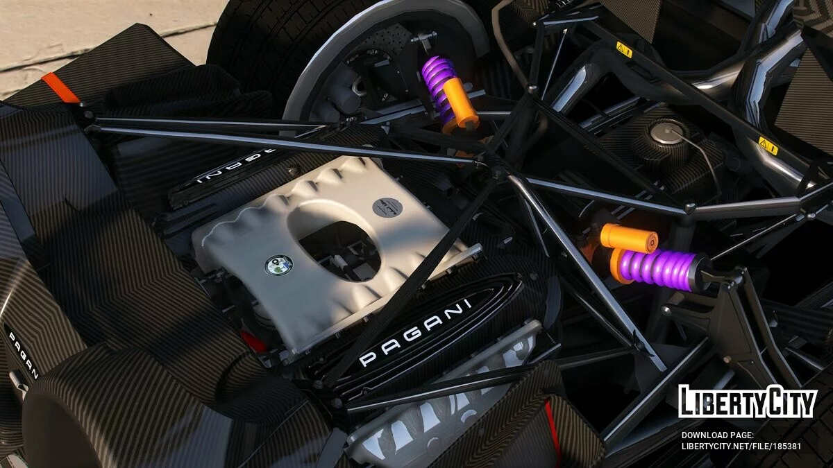Pagani Huayra BC Roadster 2019 v1.0 / GTA 5