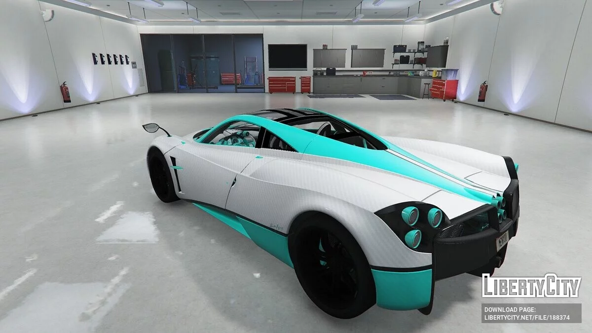 Pagani Huayra Devel Sea Edition / GTA 5