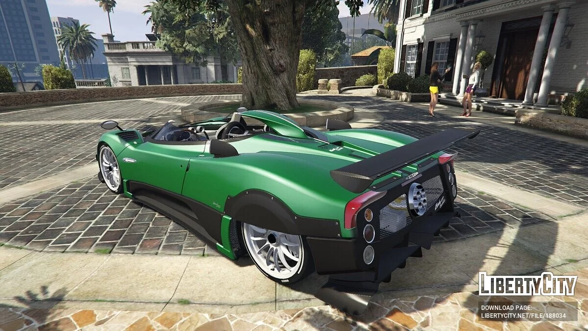 Pagani Zonda Barchetta 2018 / GTA 5