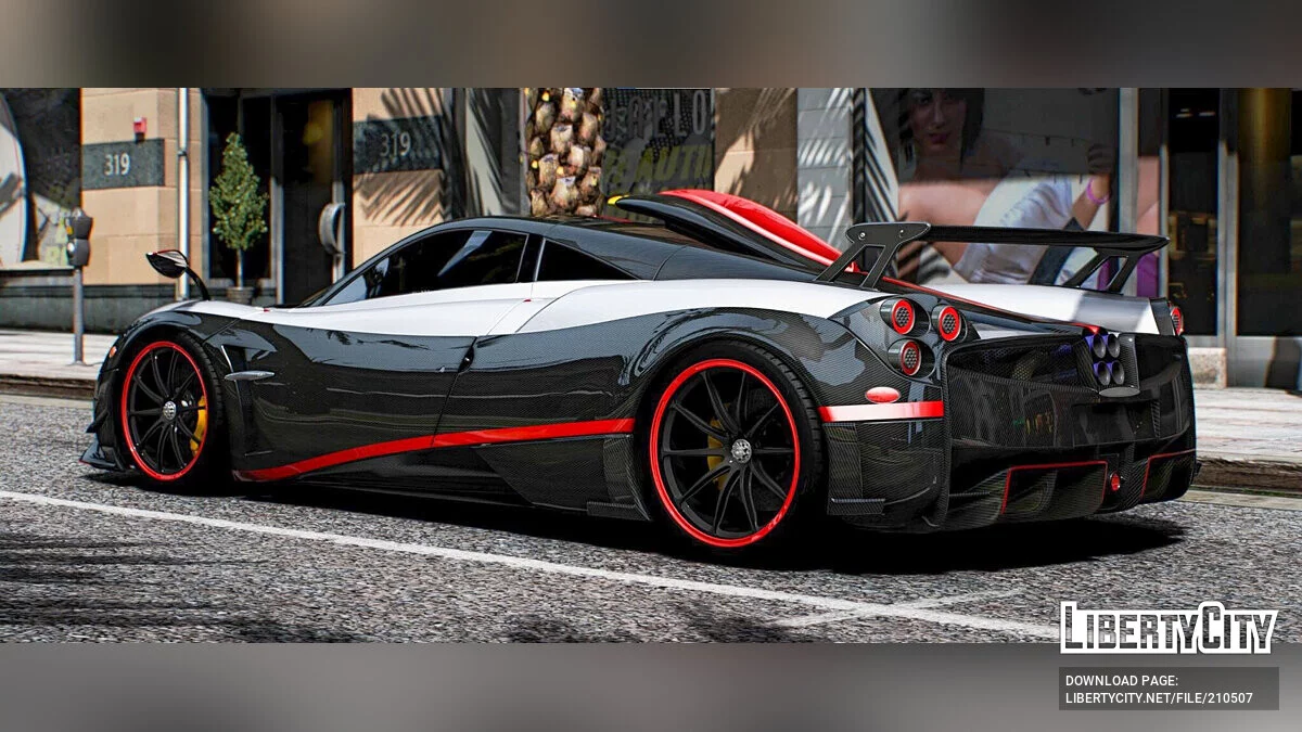 Pagani Huayra DeBadged Coldani / GTA 5