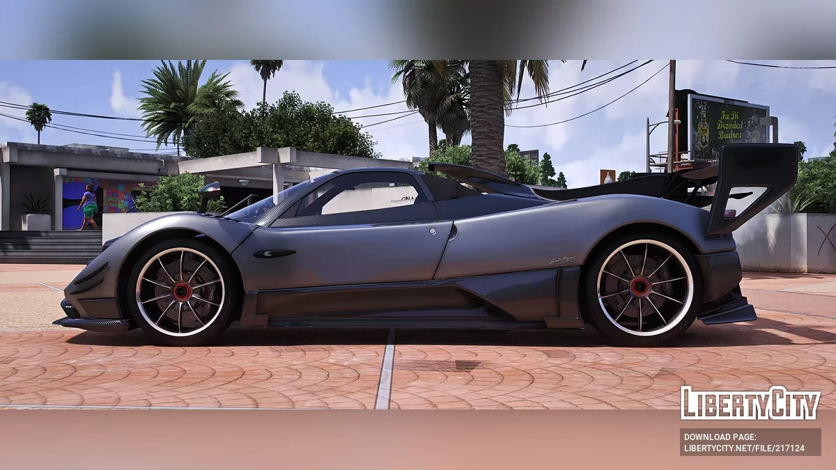 Pagani Zonda Oliver Evo Roadster / GTA 5