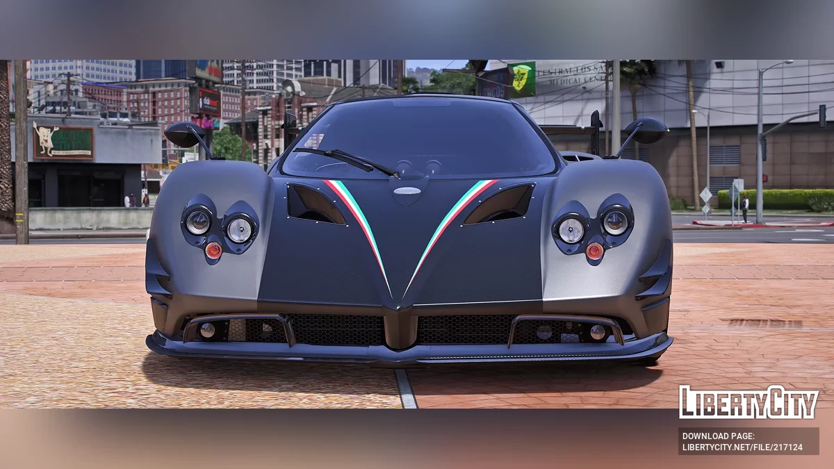 Pagani Zonda Oliver Evo Roadster / GTA 5