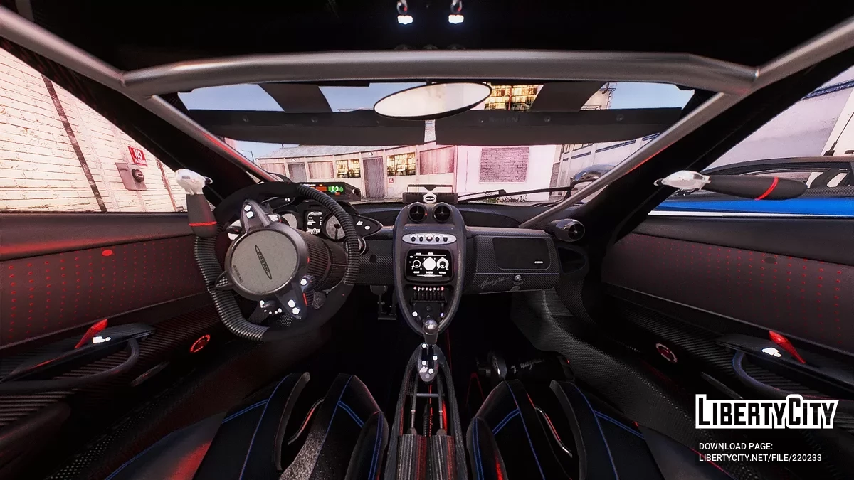 2016 Pagani Huayra BC Policja / GTA 5