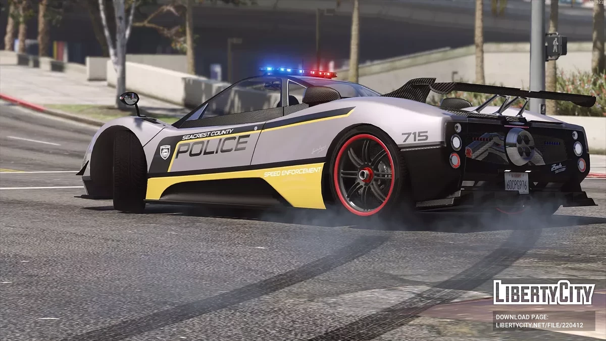 Pagani Zonda Tricolore | Hot Pursuit Police / GTA 5