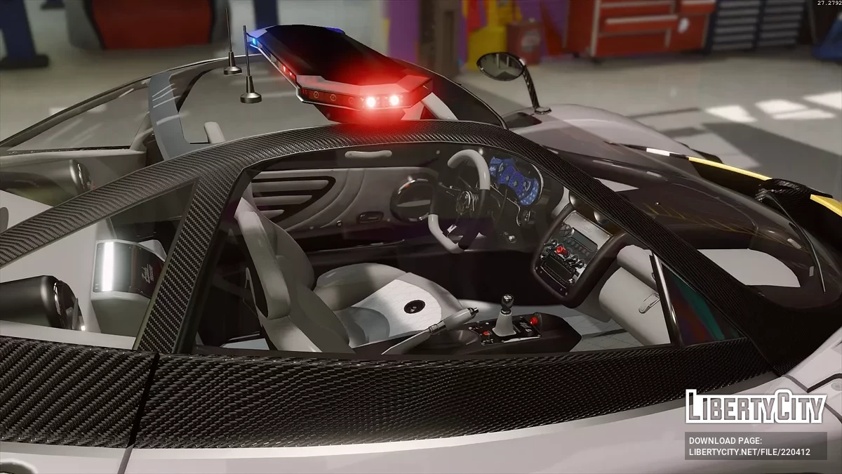 Pagani Zonda Tricolore | Hot Pursuit Police / GTA 5