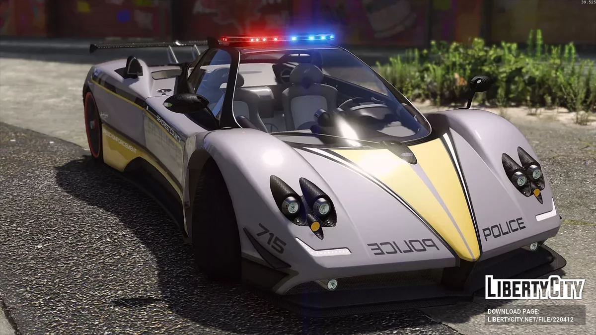Pagani Zonda Tricolore | Hot Pursuit Police / GTA 5