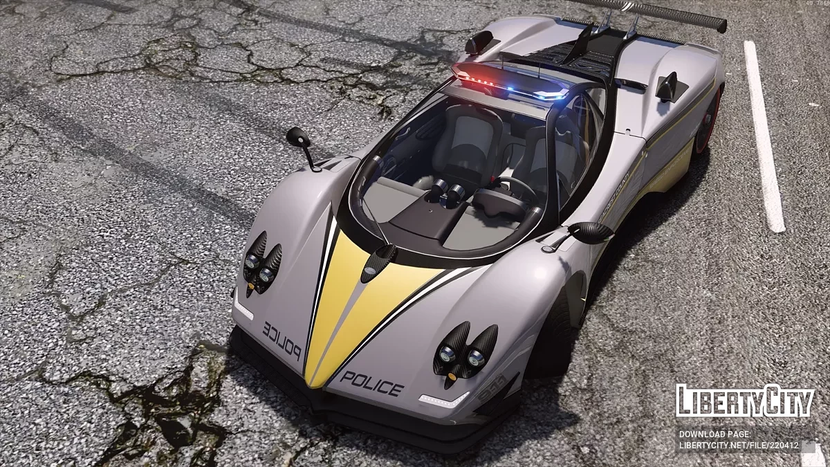 Pagani Zonda Tricolore | Hot Pursuit Police / GTA 5