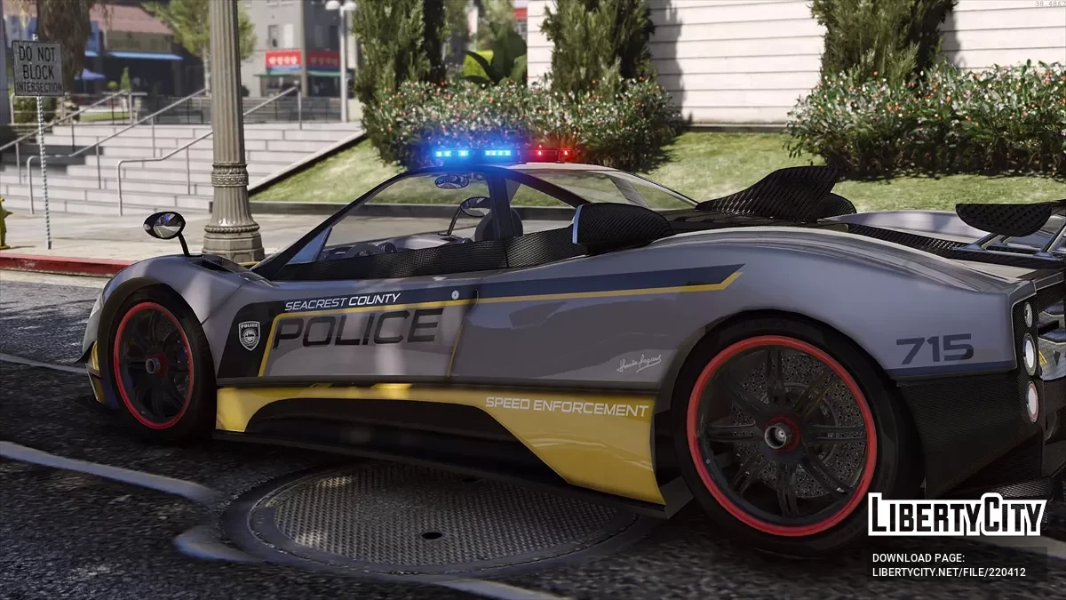 Pagani Zonda Tricolore | Hot Pursuit Police / GTA 5