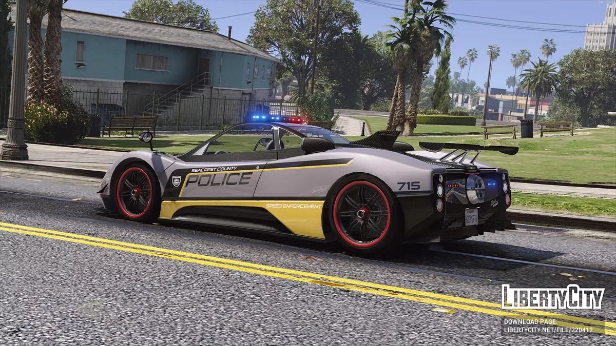 Pagani Zonda Tricolore | Hot Pursuit Police / GTA 5