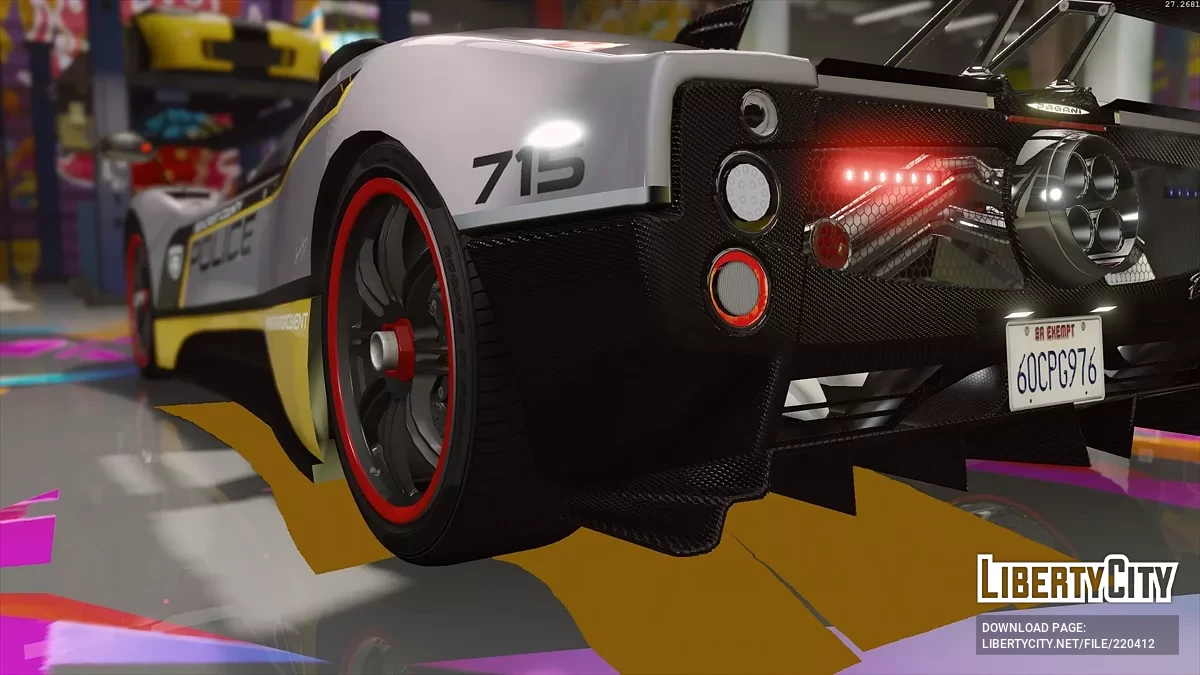 Pagani Zonda Tricolore | Hot Pursuit Police / GTA 5