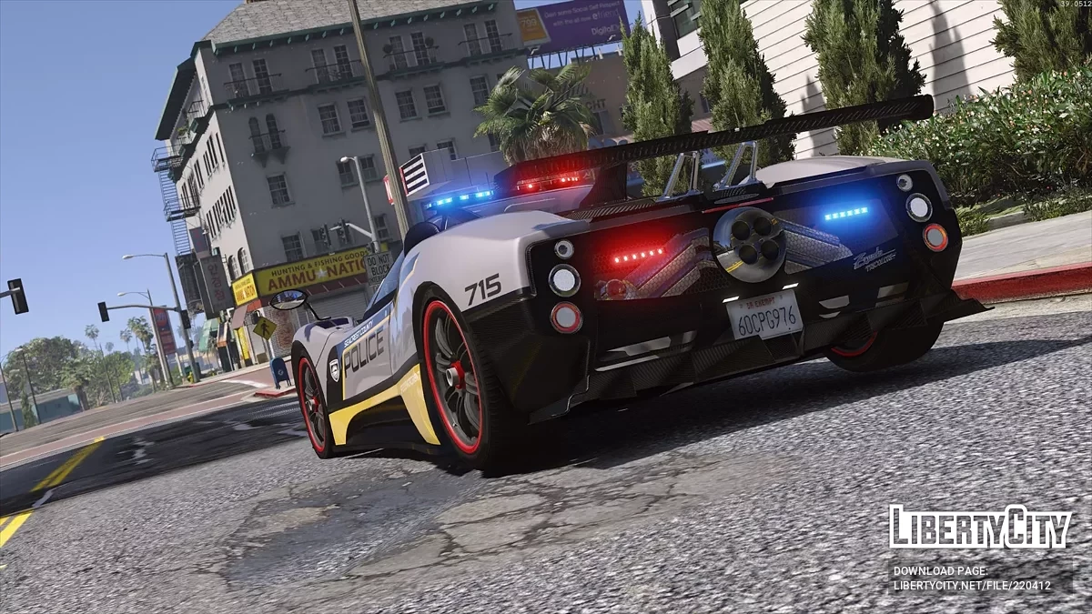 Pagani Zonda Tricolore | Hot Pursuit Police / GTA 5