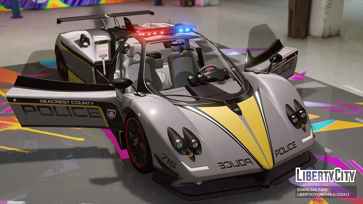 Pagani Zonda Tricolore | Hot Pursuit Police / GTA 5