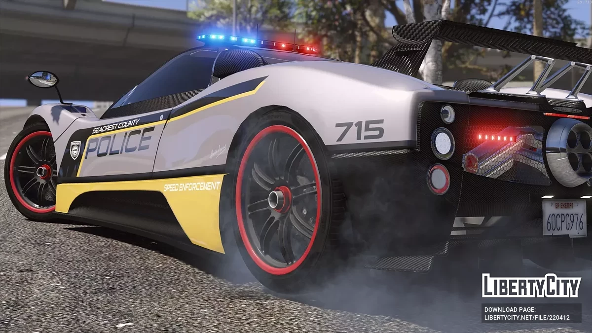 Pagani Zonda Tricolore | Hot Pursuit Police / GTA 5