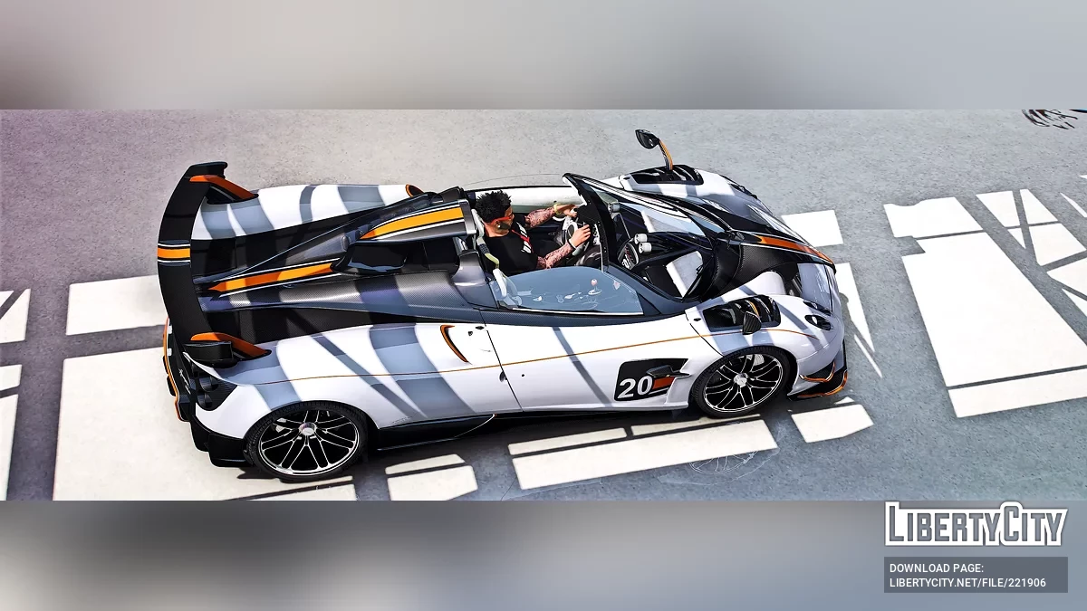 Pagani Huayra BC Roadster / GTA 5