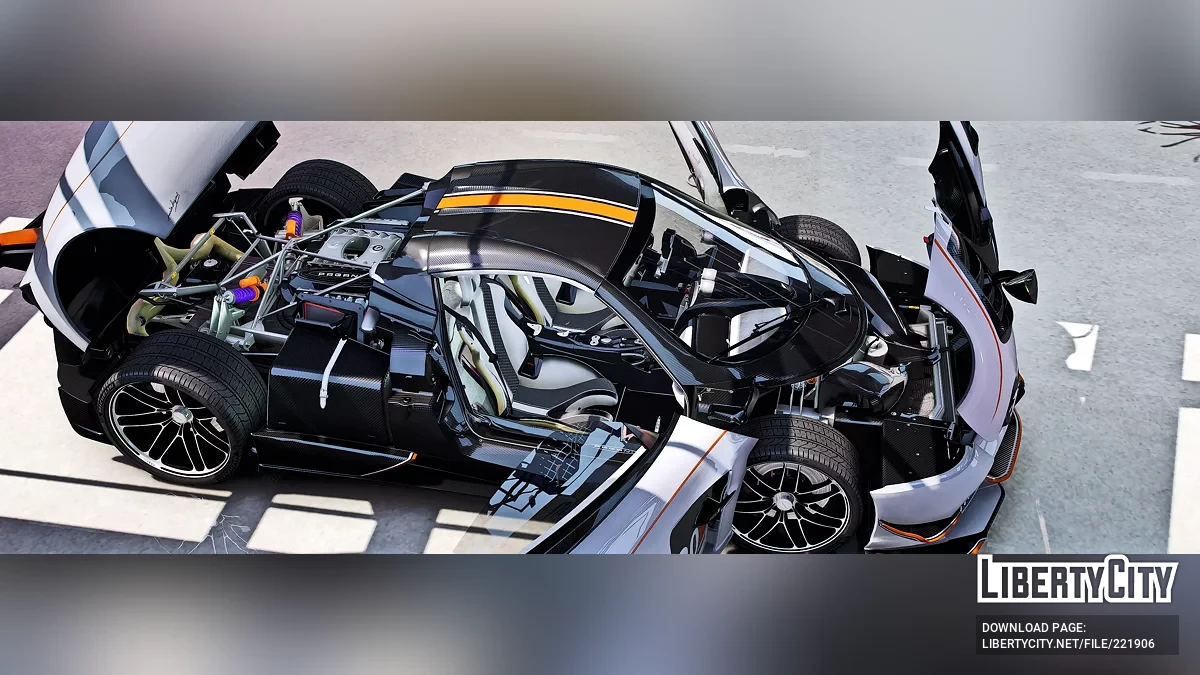 Pagani Huayra BC Roadster / GTA 5
