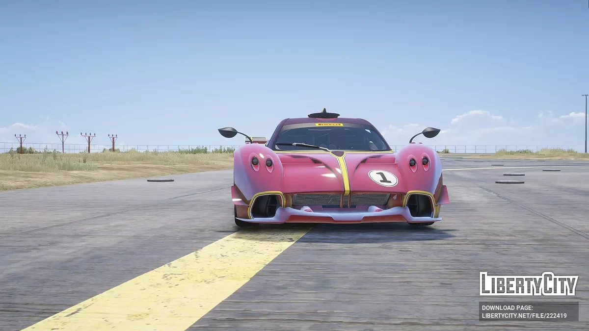 Pagani Huayra R GT2 [Add-On] 1.1 / GTA 5