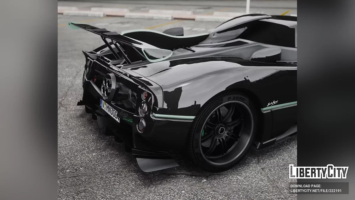 Pagani Zonda 760 Roadster Diamante Verde / GTA 5