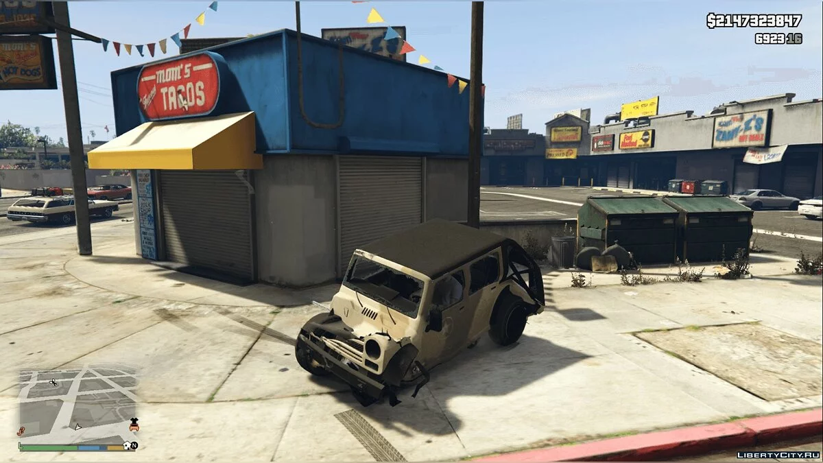Extreme Deformation Car Mod + Indestructible Cars 3.0 / GTA 5