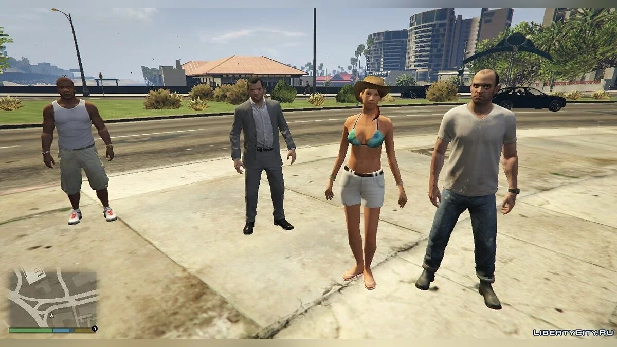 GTA 5 для очень слабых ПК / Super Low Settings 0.0.3 / GTA 5