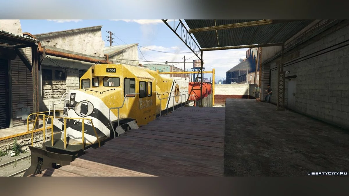 Подовжений вантажний потяг - Схід ЛС / GTA 5
