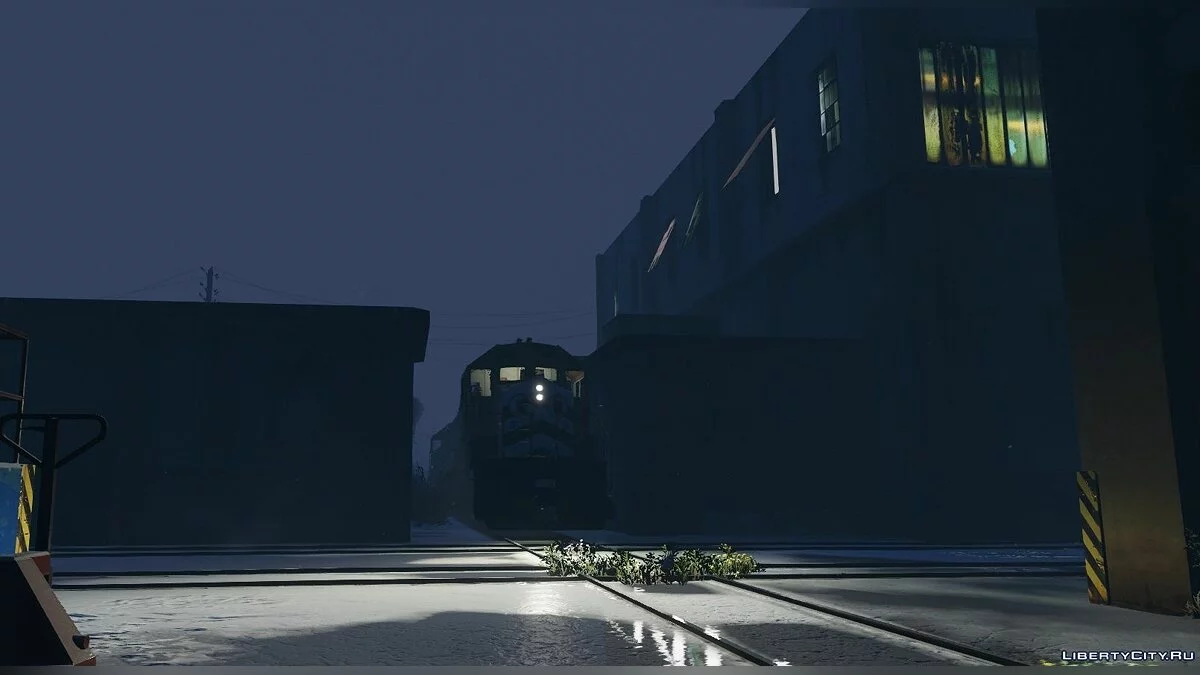 Подовжений вантажний потяг - Схід ЛС / GTA 5