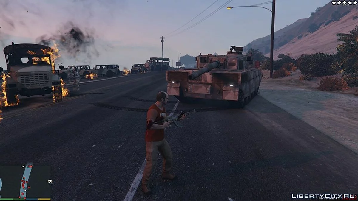 Military Instead of Police / GTA 5