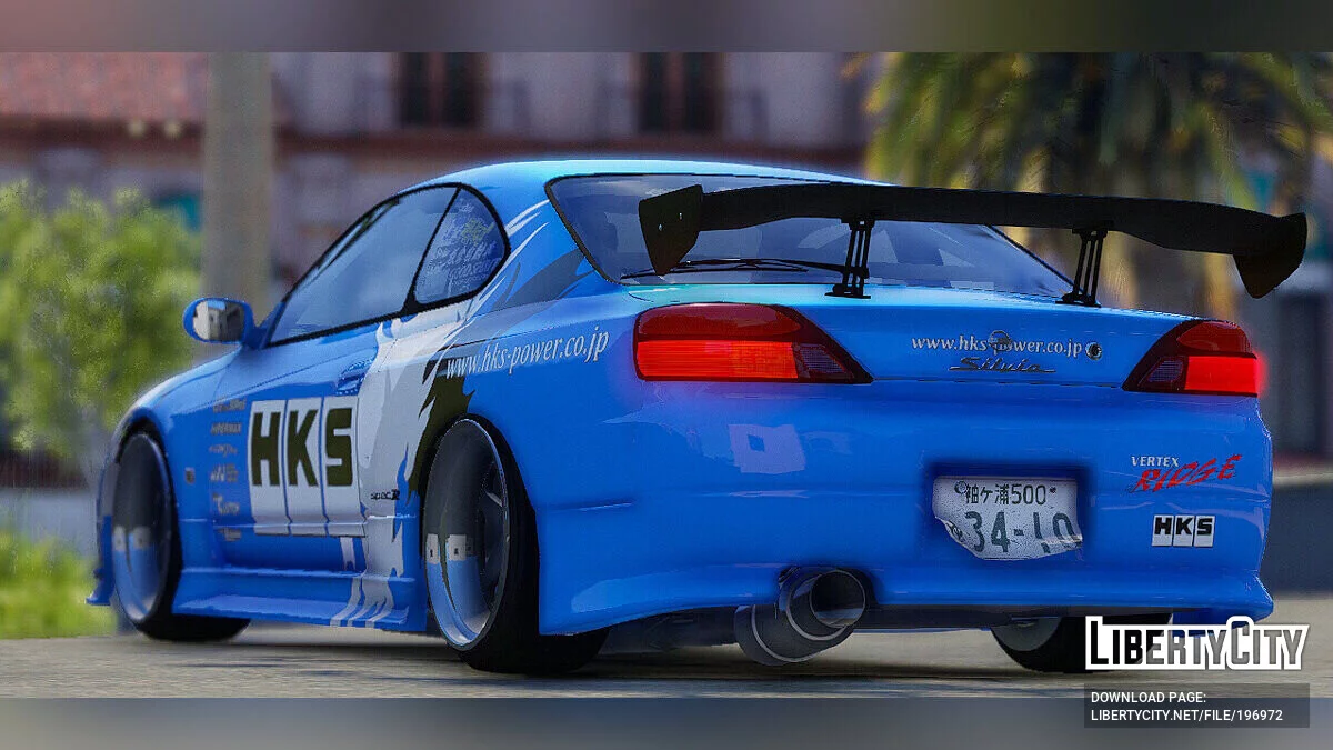 Drift settings for Nissan Silvia S15 Spec-R / GTA 5