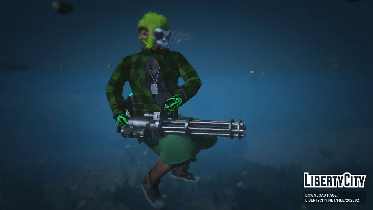 Demonstração de Arma Subaquática (Conteúdo Cortado Restaurado) / GTA 5