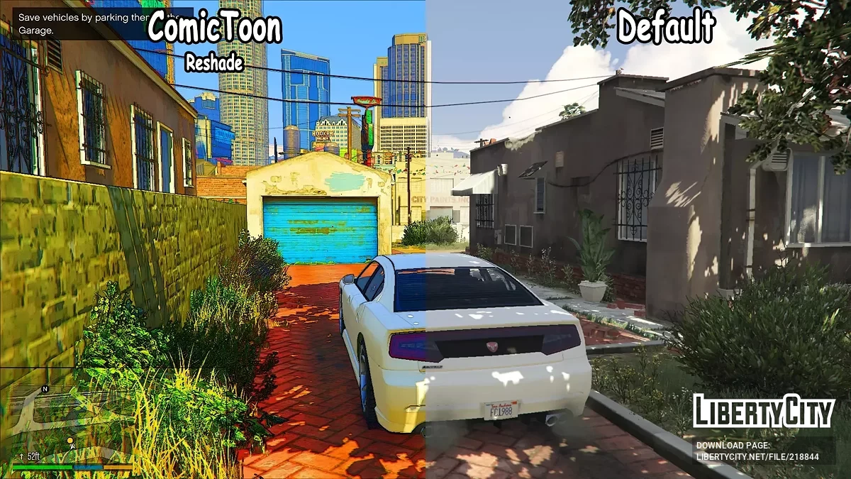 Коміксний решейд - GTA V / GTA 5