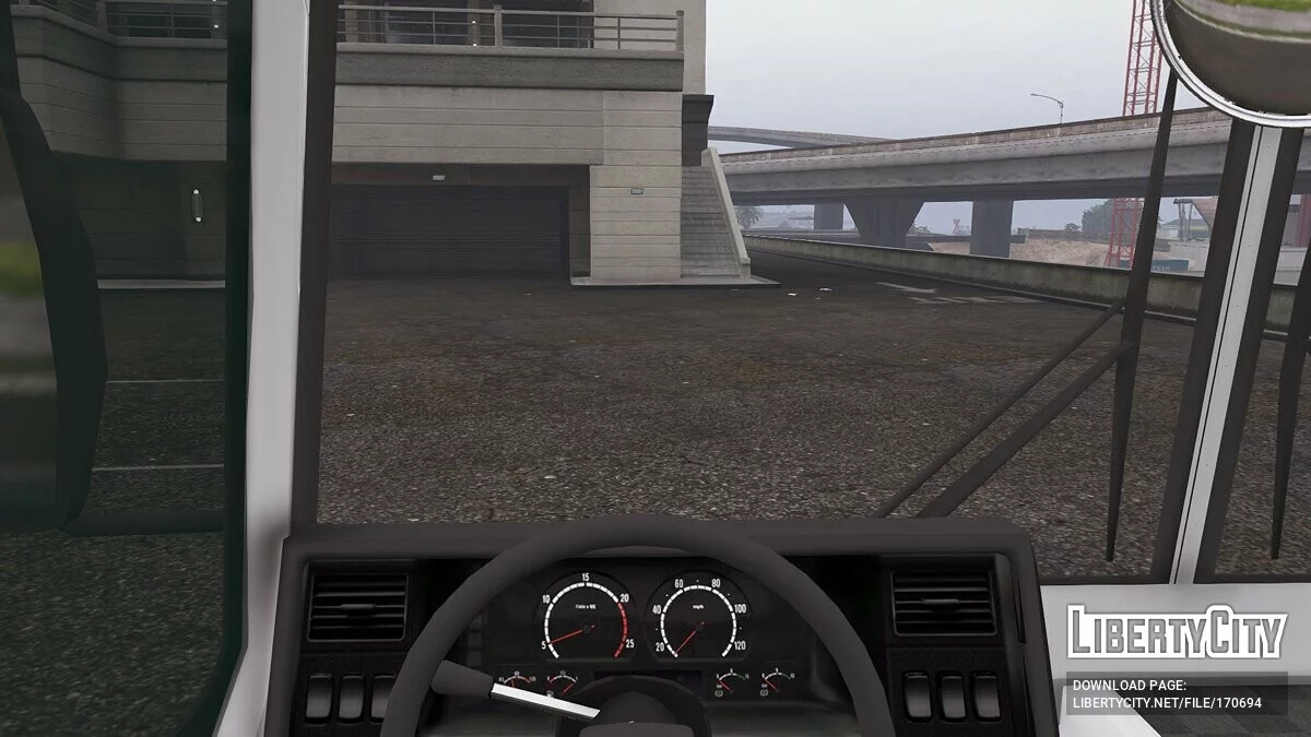 باص PAZ 3205 [إضافة | لوحات ترخيص روسية] / جي تي أي 5