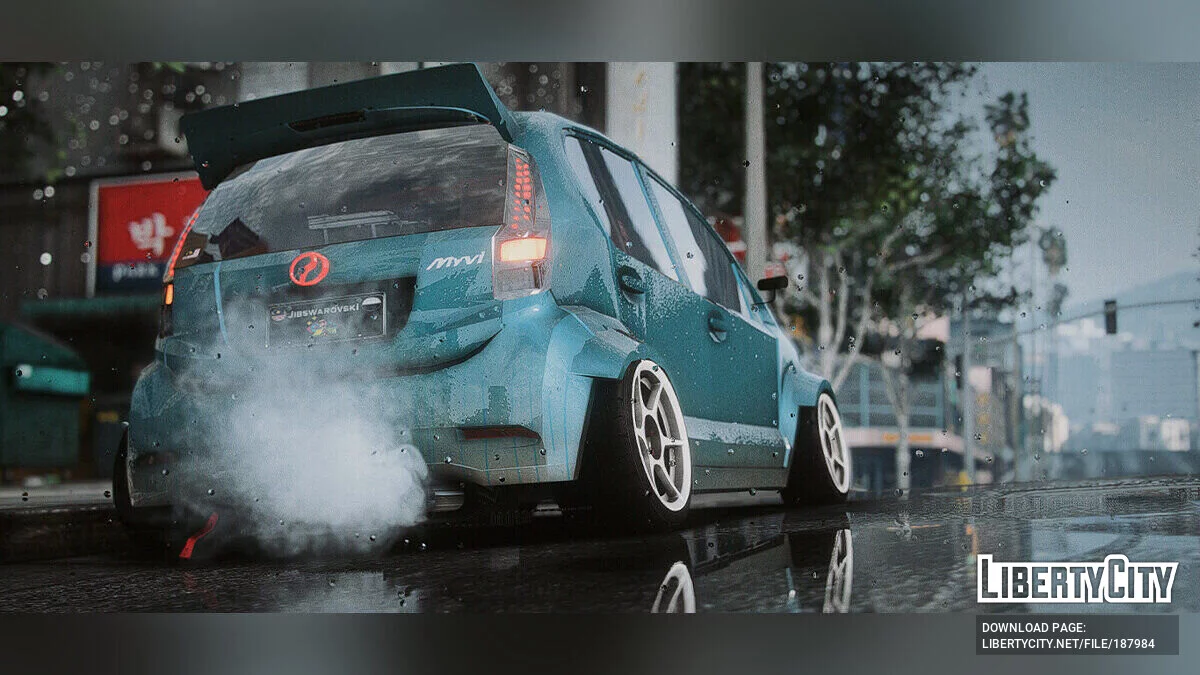 Perodua Myvi Wide Body / GTA 5