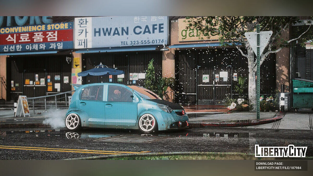 Perodua Myvi Wide Body / GTA 5