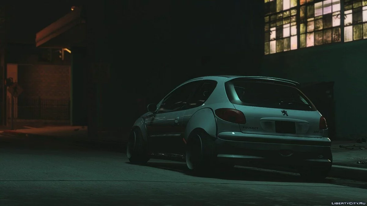 Peugeot 206 LibertyWalk 1.0 / GTA 5