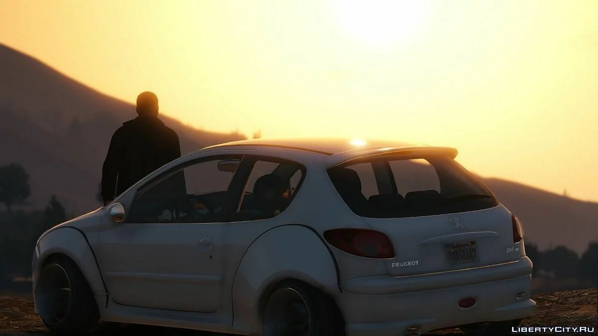 Peugeot 206 corpo kit [Adição / Substituição | Tunagem] 1.4 / GTA 5