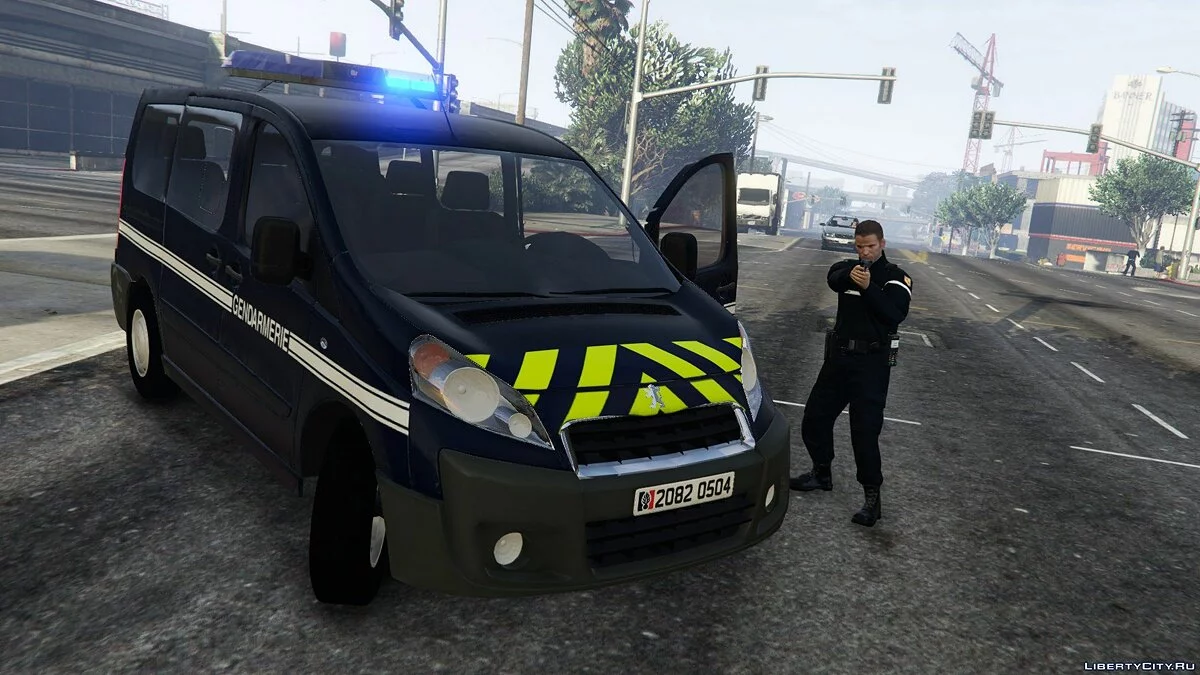 Peugeot Expert 2012 Жандармерія 1.0 / GTA 5