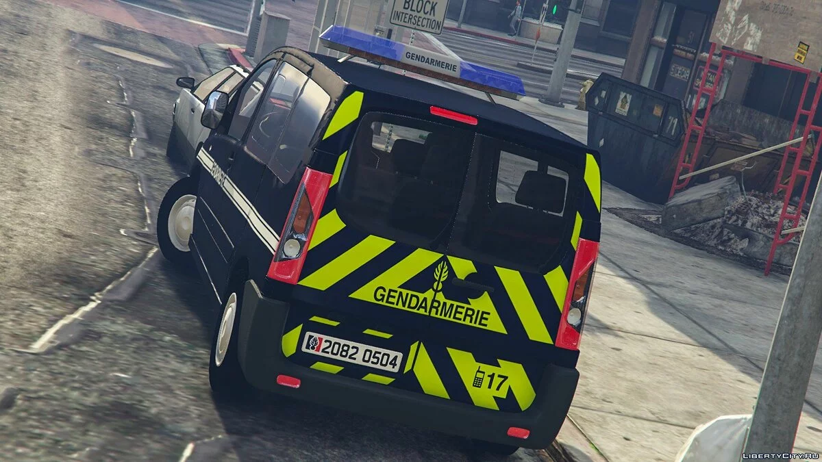 Peugeot Expert 2012 Жандармерія 1.0 / GTA 5