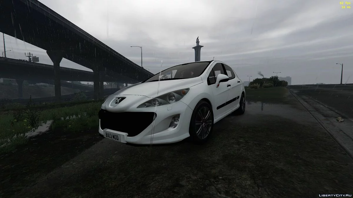 Peugeot 308 GTI [Замінити] 1.0 / GTA 5