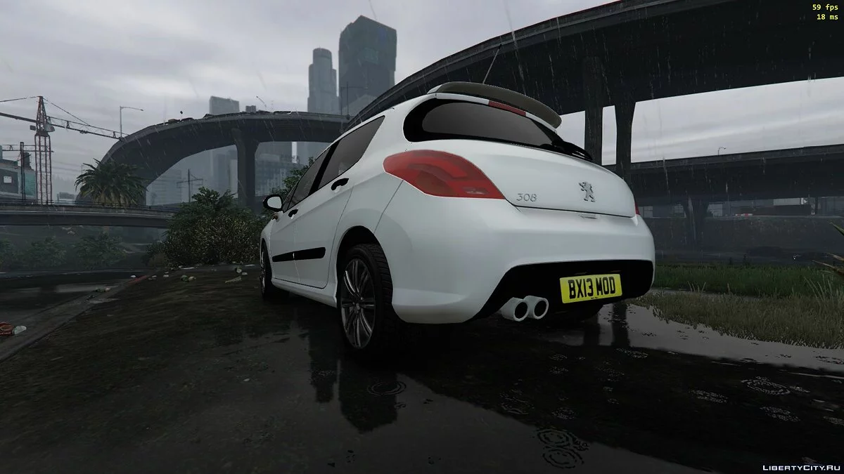 Peugeot 308 GTI [Замінити] 1.0 / GTA 5