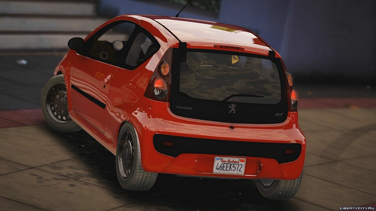 Grand Theft Auto V peugeot 107 tuning 