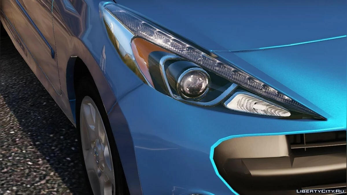 Peugeot 207i (Hb) nueva cara [reemplazar] 1.0 / GTA 5