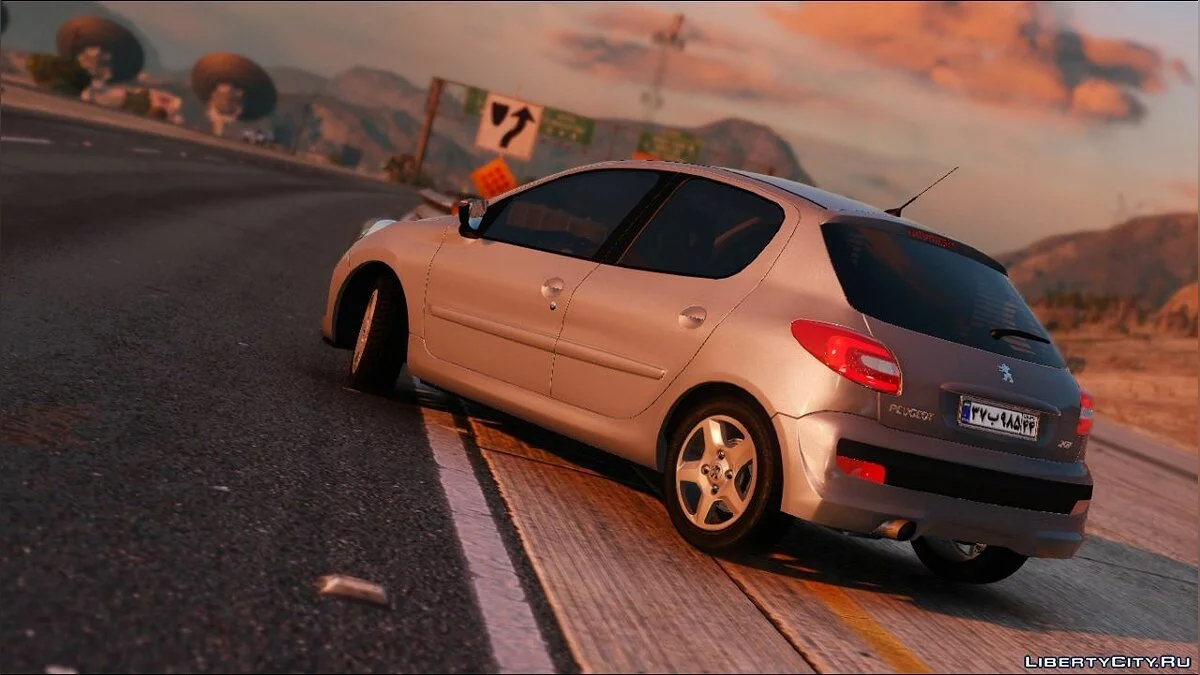 Peugeot 207i (Hb) nueva cara [reemplazar] 1.0 / GTA 5