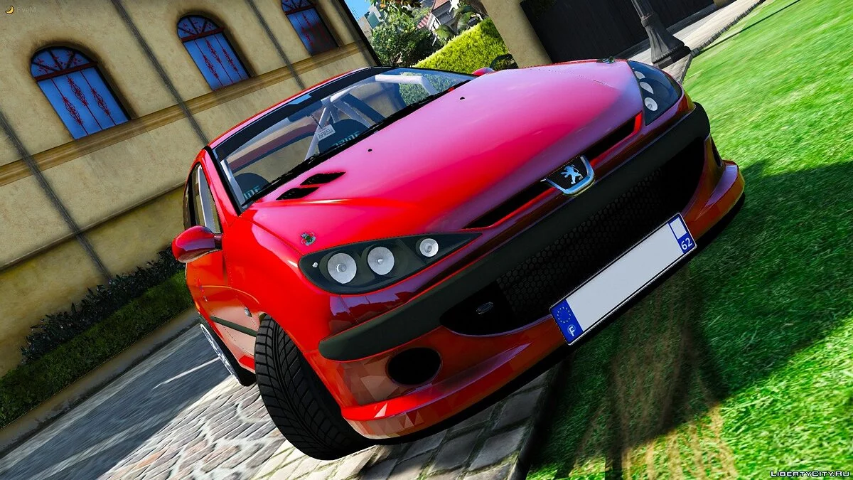 Peugeot 206 RPS S16 [Addon - Substituir] 1.0 / GTA 5
