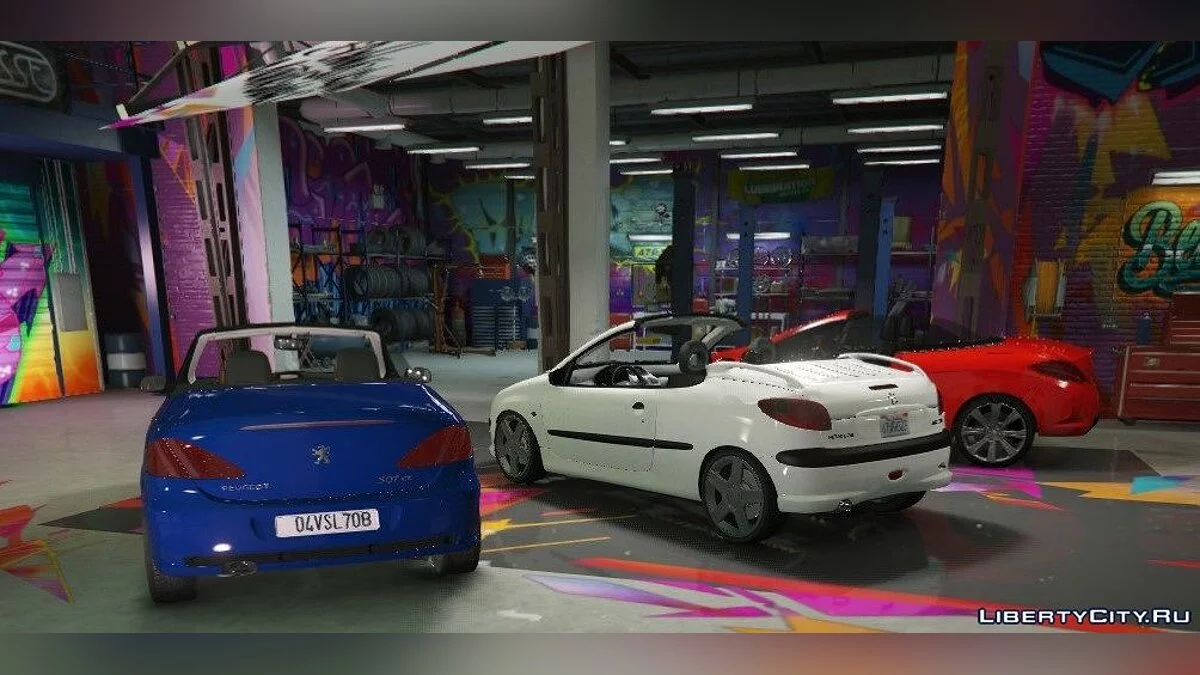 Peugeot 206CC 2005 2.0 16V 136CH [Додаток] / GTA 5