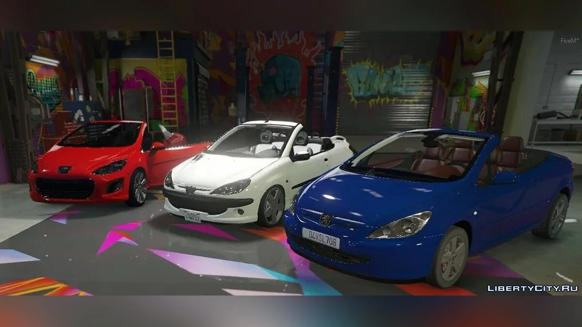 Peugeot 206CC 2005 2.0 16V 136CH [Додаток] / GTA 5