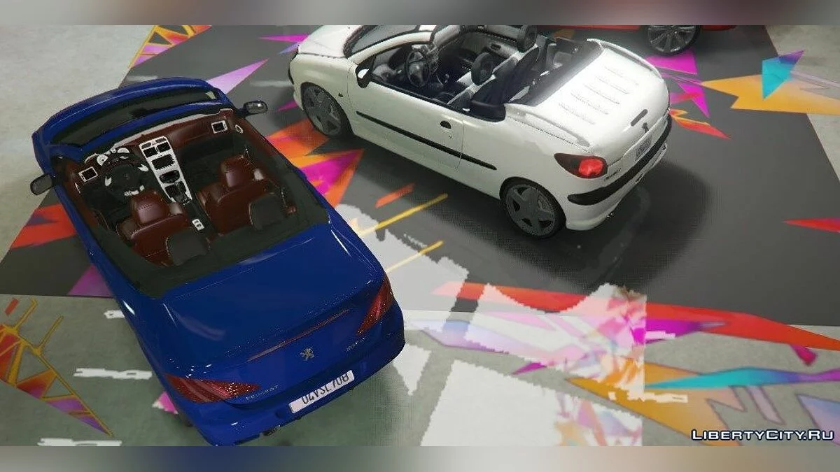 Peugeot 206CC 2005 [Add-On] / GTA 5